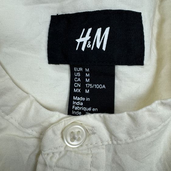 เสื้อเชิ้ต​ HM x The Weekend​ XO Size M รูปที่ 4