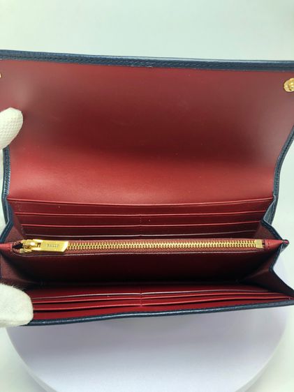 Bally leather wallet (670302) รูปที่ 4