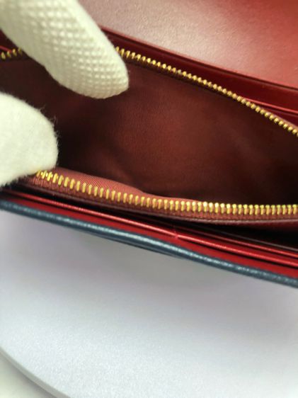 Bally leather wallet (670302) รูปที่ 5