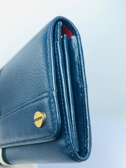 Bally leather wallet (670302) รูปที่ 7