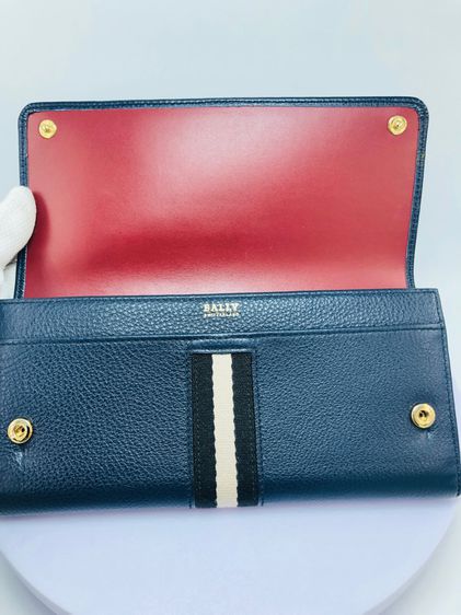 Bally leather wallet (670302) รูปที่ 3