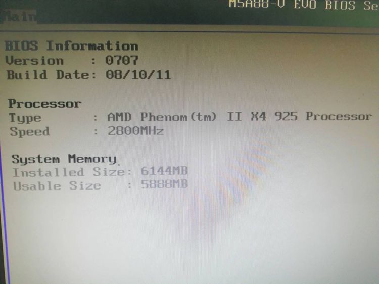 ขาย main board ASUS M5A88 V EVO (AM3+) CPU AMD X4 4C  4T  รูปที่ 4