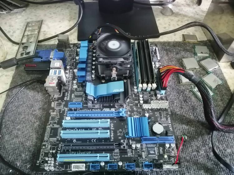 ขาย main board ASUS M5A88 V EVO (AM3+) CPU AMD X4 4C  4T  รูปที่ 7