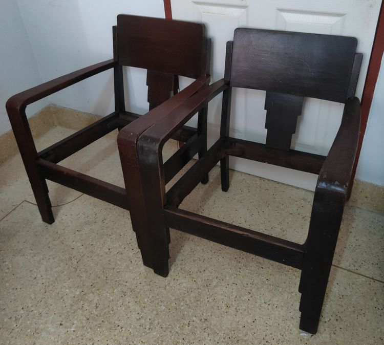 เก้าอี้ไม้ทรงจีนเก่า รูปที่ 2