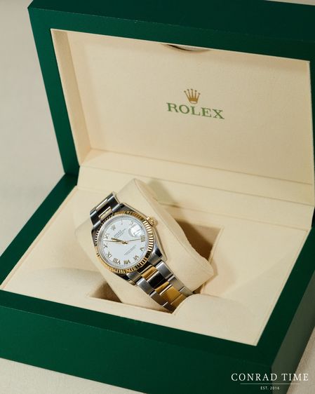 Rolex Datejust 126233 18K Yellow Gold  White Roman Dial 2019 36mm.  รูปที่ 3