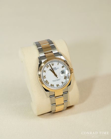 Rolex Datejust 126233 18K Yellow Gold  White Roman Dial 2019 36mm.  รูปที่ 2