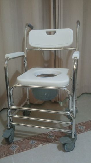 รถเข็นเก้าอี้อาบน้ำสำหรับผู้ป่วย และผู้สูงอายุ สินค้าใหม่ ราคาพิเศษ(ไม่เคยใช้งาน) เก้าอี้ใหม่ ยังไม่เคยใช้งานค่ะ ขนาดเก้า  รูปที่ 8
