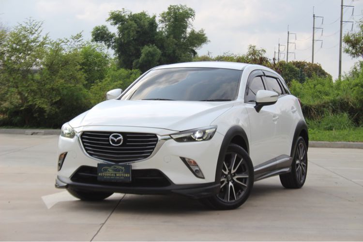 Mazda CX-3 2018 2.0 S Utility-car เบนซิน ไม่ติดแก๊ส เกียร์อัตโนมัติ ขาว รูปที่ 4