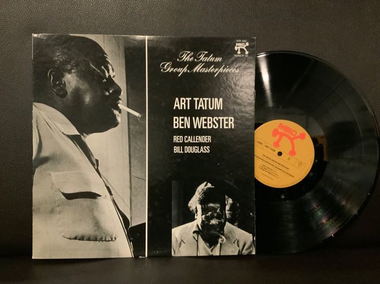 ภาษาอังกฤษ ขายแผ่นเสียงแจ๊สเป่า Saxophone 🎷 Jazz หวานนนเจี๊ยบ Art Tatum Ben Webster  The Tatum Group Masterpieces Japan 🇯🇵 LP Vinyl ส่งฟรี