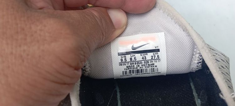 รองเท้า Nike Air Max ของแท้ ไซส์ US 9.5 UK 8.5 ยาว 27.5 cm  รูปที่ 4