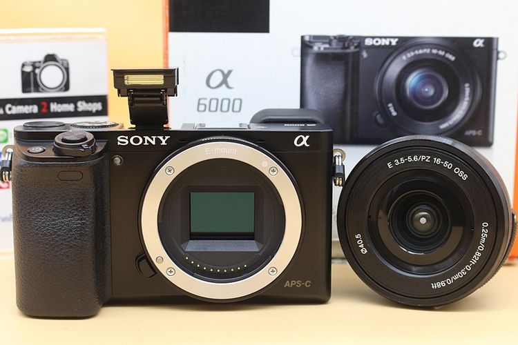 ขาย Sony A6000 + lens 16-50mm (สีดำ) อดีตประกันศูนย์ สภาพสวย ชัตเตอร์ 9,156 เมนูไทย อุปกรณ์ครบกล่อง จอติดฟิล์มแล้ว  รูปที่ 2