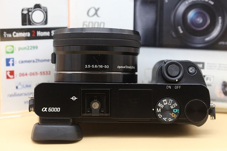 ขาย Sony A6000 + lens 16-50mm (สีดำ) อดีตประกันศูนย์ สภาพสวย ชัตเตอร์ 9,156 เมนูไทย อุปกรณ์ครบกล่อง จอติดฟิล์มแล้ว  รูปที่ 8