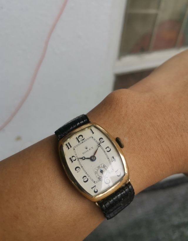 นาฬิกา​ Vintage Rolex Tonneau (Years 1924) หายากๆราคาแบ่งปันครับ รูปที่ 3