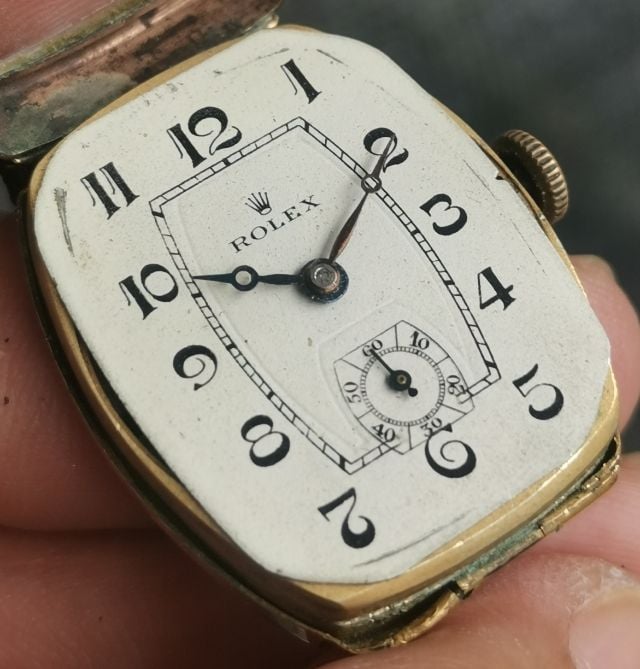 นาฬิกา​ Vintage Rolex Tonneau (Years 1924) หายากๆราคาแบ่งปันครับ รูปที่ 14
