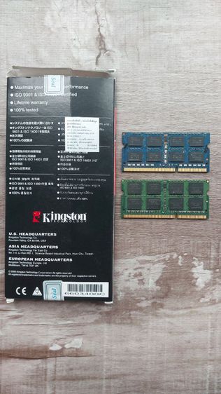 ram 8 GB ddr3  PC3L 12800 สำหรับ laptop
2 อัน 340 บาท รูปที่ 3