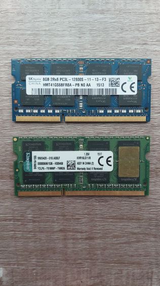 ram 8 GB ddr3  PC3L 12800 สำหรับ laptop
2 อัน 340 บาท รูปที่ 4