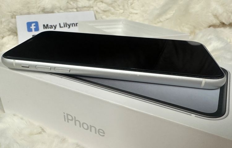 iPhone XR 128 GB สีขาว ศูนย์ไทย อปก.ครบ  รูปที่ 14