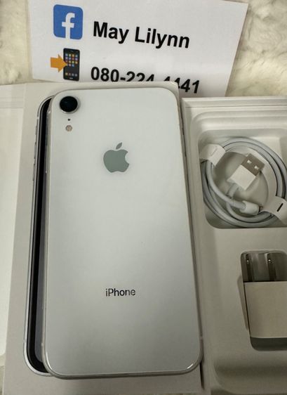 iPhone XR 128 GB สีขาว ศูนย์ไทย อปก.ครบ  รูปที่ 8