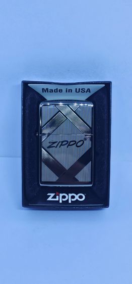Zippo Black Ice Laser Logo Vintage  รูปที่ 3