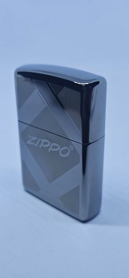 Zippo Black Ice Laser Logo Vintage  รูปที่ 4