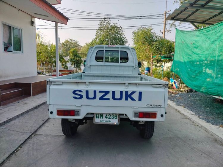 Suzuki Carry 2011 1.6 Pickup เบนซิน ไม่ติดแก๊ส เกียร์ธรรมดา ขาว รูปที่ 3