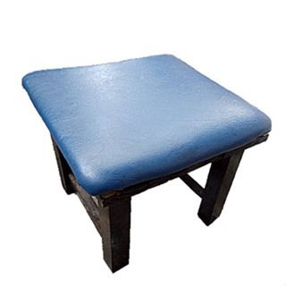 พร้อมส่ง ถูกที่สุด เก้าอี้ไม้ ซักผ้า เบาะหนัง PVC หมดปัญหาดากด้าน นั่งซักผ้าสบายก้น ด้วยเก้าอี้เบาะหนัง รูปที่ 4