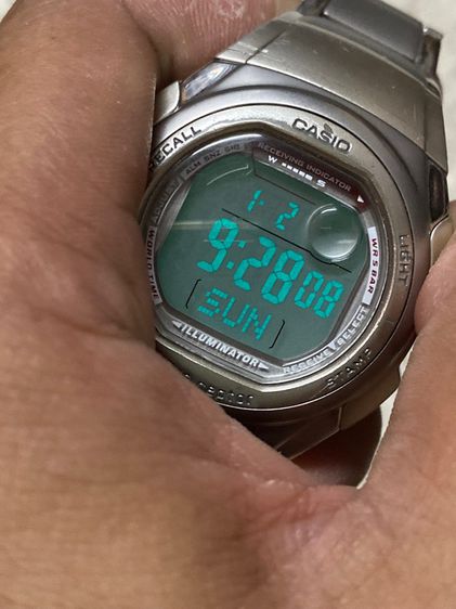 นาฬิกายี่ห้อ CASIO  ของแท้มือสอง   สายยาว 18 เซนติเมตร  650฿ รูปที่ 2