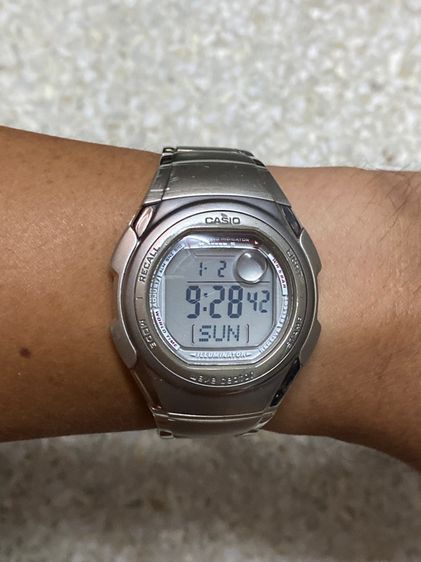 นาฬิกายี่ห้อ CASIO  ของแท้มือสอง   สายยาว 18 เซนติเมตร  650฿ รูปที่ 10