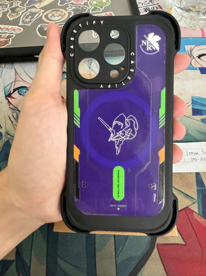 Casetify iPhone 15 Pro Ultra Bounce Evangelion Test Type 01 รูปที่ 3