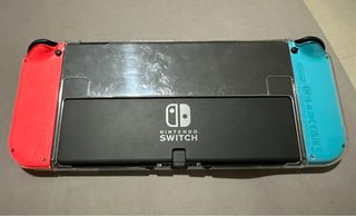เกม Nintendo Switch oled นีออน พร้อมแผ่นเกม 2เกม-2