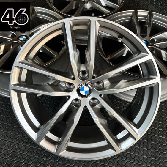 ขายล้อแม็กแท้ ถอดป้ายแดง BMW  ขอบ 19 Msport X4 g01 X3 hyper silver ขอบ 19x7.5 is32  5.112 ล้อเปล่าสภาพสวยสีเดิมโรงงาน  รูปที่ 8