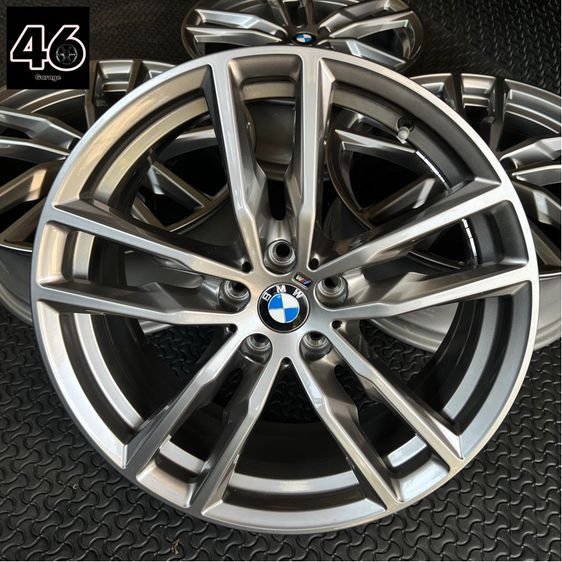 ขายล้อแม็กแท้ ถอดป้ายแดง BMW  ขอบ 19 Msport X4 g01 X3 hyper silver ขอบ 19x7.5 is32  5.112 ล้อเปล่าสภาพสวยสีเดิมโรงงาน  รูปที่ 7