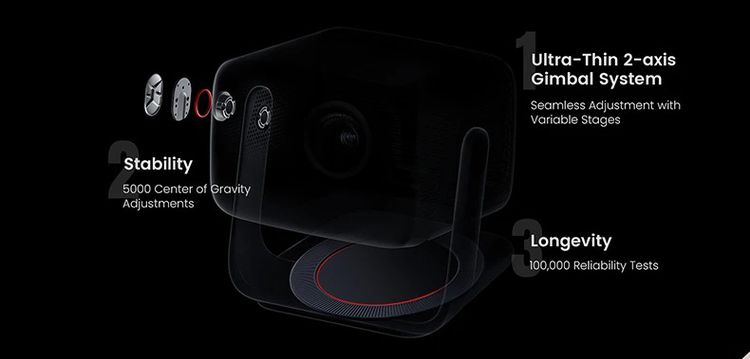 JMGO N1 ultra 3D 4K tri-laser projector เอาไว้ดูบอลยูโร 2024 จอใหญ่ๆ รูปที่ 10