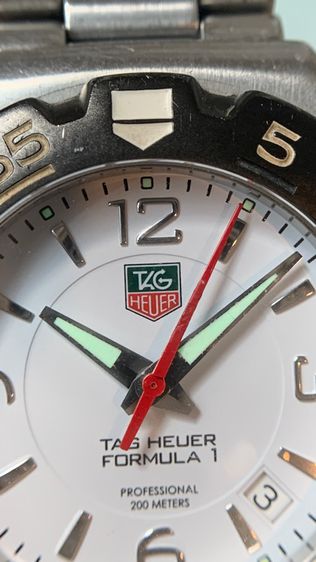 Tag Heuer Formula 1 40mm Stainless Steel White Dial Date Quartz Watch WAC1111-0 รูปที่ 2