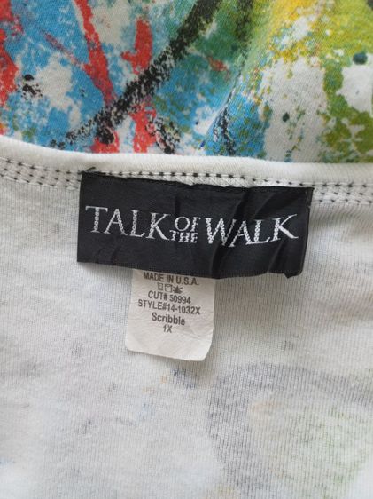 Talk Of The Walk Size 1X
เสื้อยืดแขนยาว Made in 🇺🇸 USA 
 รูปที่ 5