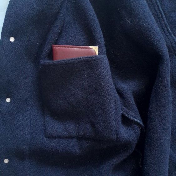 Gaijin 
military 
indigo blanket
vtg chore jacket 
by Blue Blue Japan
🔴🔴🔴 รูปที่ 9