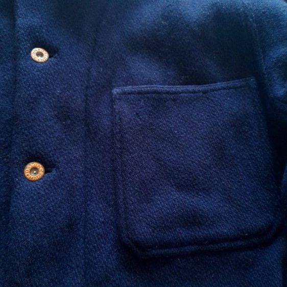 Gaijin 
military 
indigo blanket
vtg chore jacket 
by Blue Blue Japan
🔴🔴🔴 รูปที่ 5