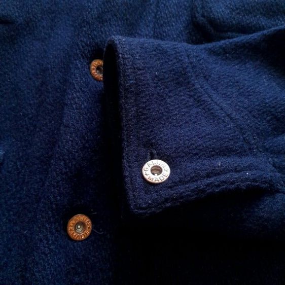 Gaijin 
military 
indigo blanket
vtg chore jacket 
by Blue Blue Japan
🔴🔴🔴 รูปที่ 8