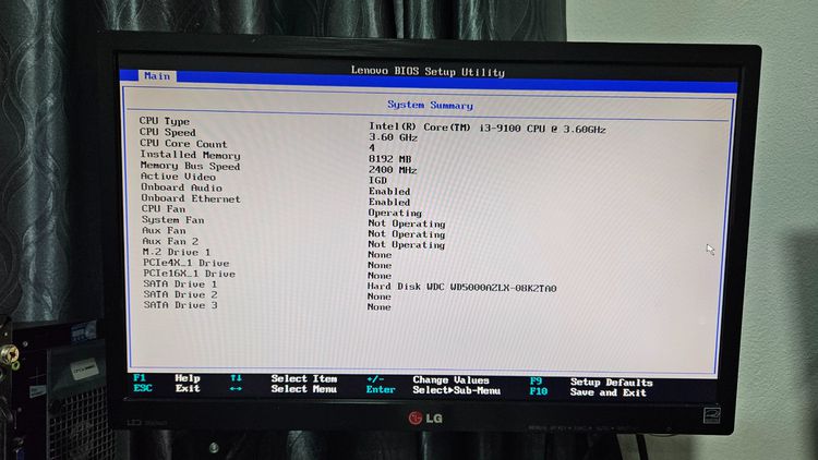 Lenovo License Windows แท้ - CPU i3-9100 Boot 4.20 GHz Gen9 Ram 8G HDD 500G รูปที่ 7