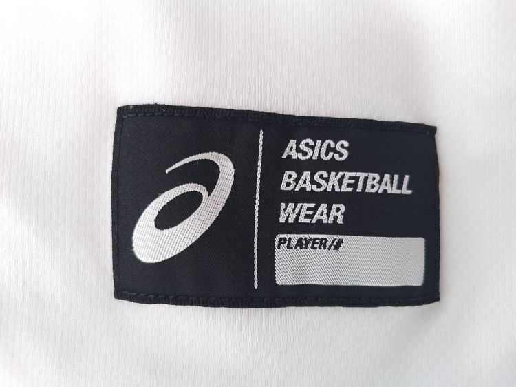 เสื้อบาสเก็ตบอล เสื้อกีฬา แขนยาว สีขาว Asics GelBurst ผู้ชาย ไซส์ L รูปที่ 4