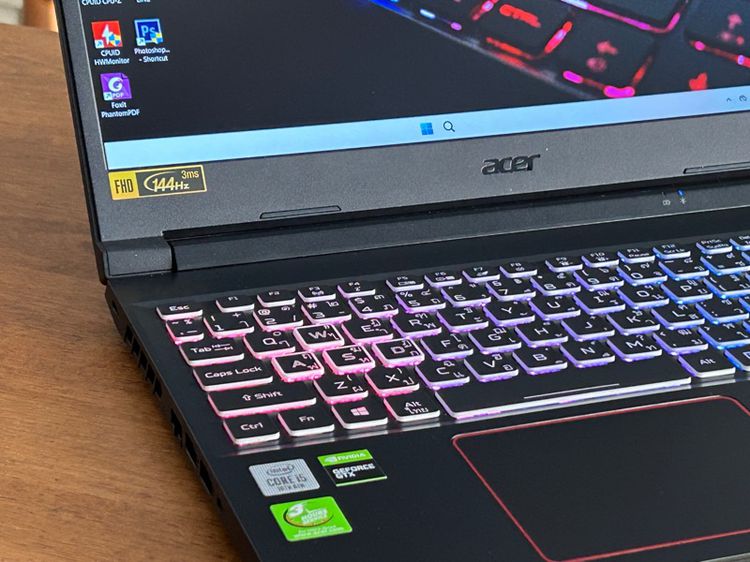 (3424) Notebook Acer Nitro5 AN515-55-52HQ Gaming Ram16GB 14,990 บาท รูปที่ 8