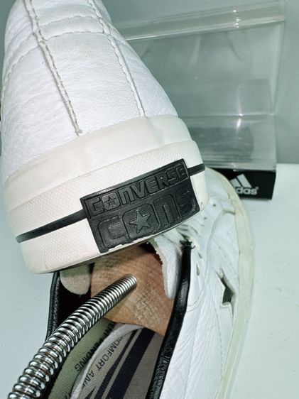รองเท้า Converse Sz.12us46.5eu30cm รุ่นOne Star Plimsolls สีขาว Upperหนังแท้ สภาพสวยดีมาก ไม่ขาดซ่อม ใส่เที่ยวหล่อสุด รูปที่ 5