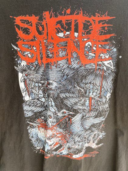 เสื้อวง suicide silence รูปที่ 2