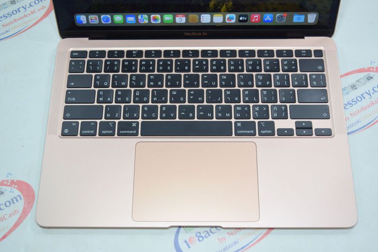 ขายด่วน  MacBook Air (13-inch M1 2020) Retina สี Gold ไร้ตำหนิ ศูนย์ไทย ราคาเบาๆ รูปที่ 7