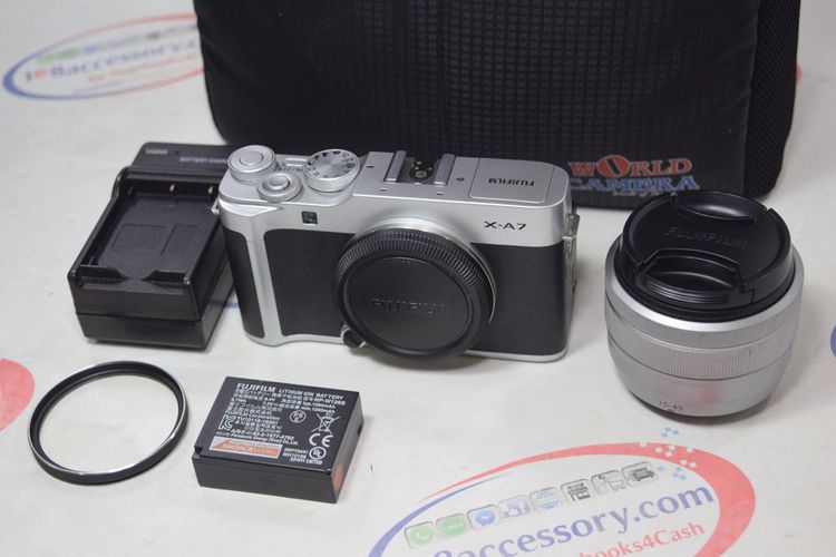 ขายกล้อง Fujifilm X-A7+เลนส์15-45 mm สภาพนางฟ้า รองรับ Wifi กล้องศูนย์ไทย พร้อมกระเป๋า รูปที่ 3