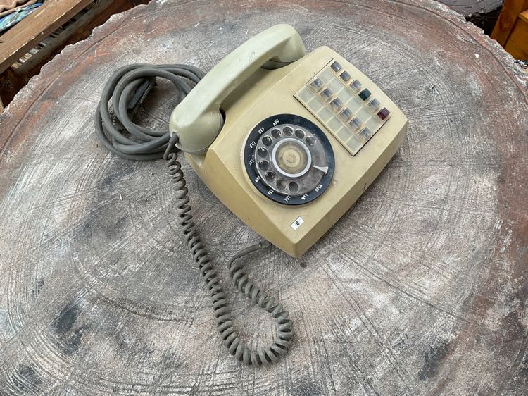 โทรศัพเก่า แบบอนาลอก หมุน mad in Japan อายุกว่า 60 ปี รูปที่ 2