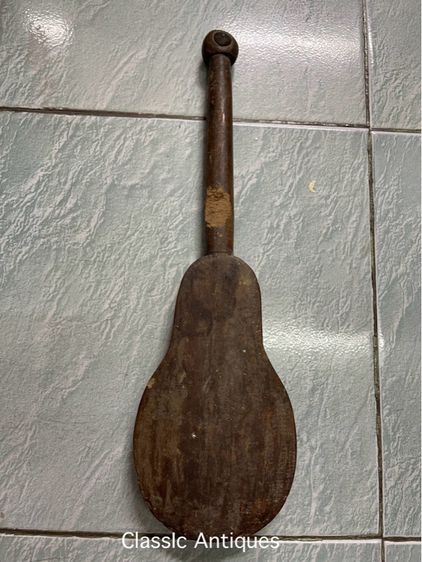 ตาชั่ง จานตอกตราจีน โบราณเก่าสะสม A1 รูปที่ 14