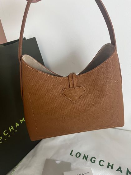 NEW Longchamp Roseau Shoulder Bag XS สี Natural อปก ครบ+ใบเสร็จช็อปไทย ซื้อ 23.01.2023 รูปที่ 5