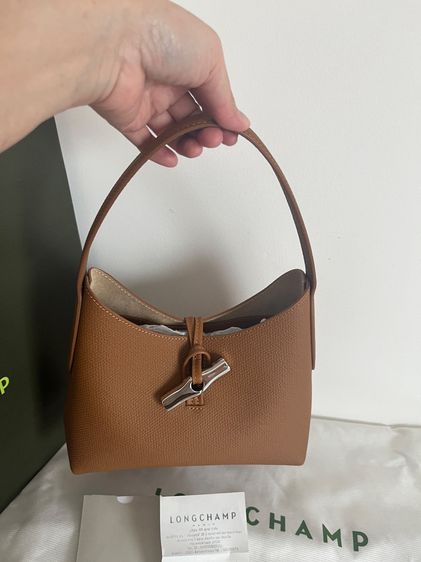 NEW Longchamp Roseau Shoulder Bag XS สี Natural อปก ครบ+ใบเสร็จช็อปไทย ซื้อ 23.01.2023 รูปที่ 2