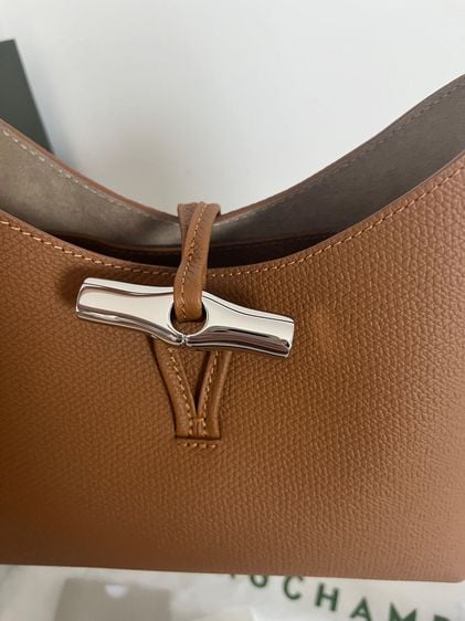 NEW Longchamp Roseau Shoulder Bag XS สี Natural อปก ครบ+ใบเสร็จช็อปไทย ซื้อ 23.01.2023 รูปที่ 4